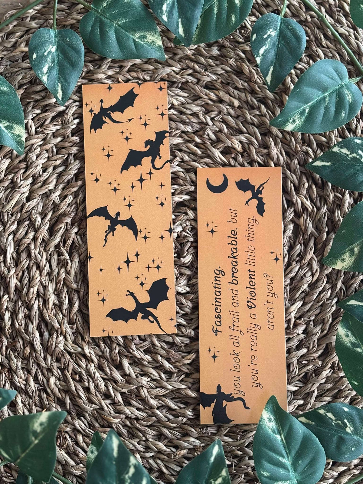 Marque-page inspiré par Fourth Wing