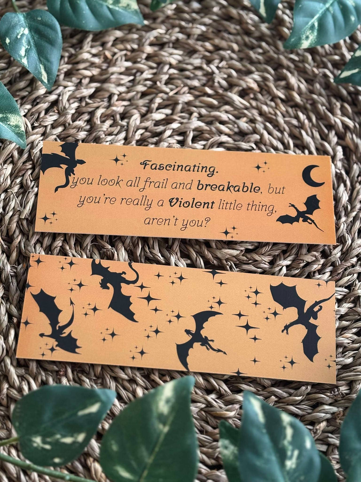 Marque-page inspiré par Fourth Wing