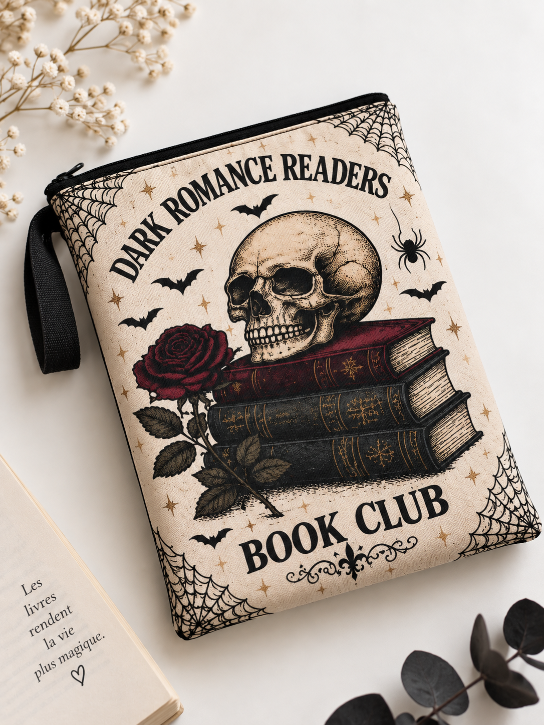 Housse de livre Dark Romance 🖤🥀