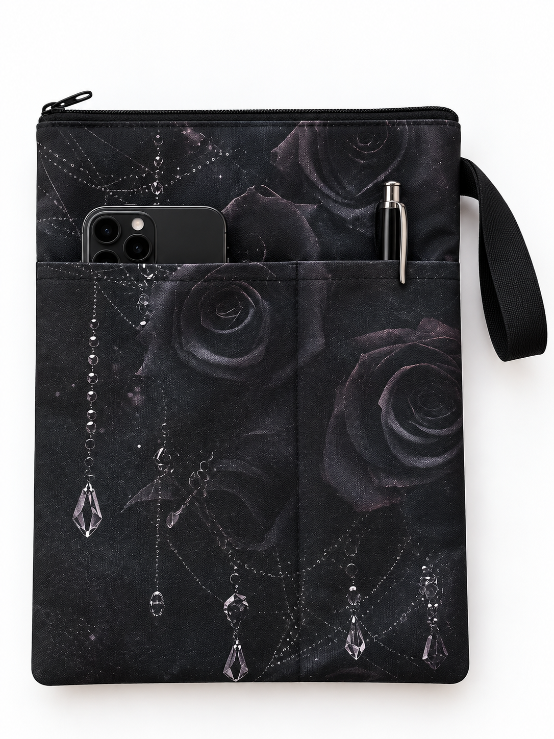 Housse de livre – Roses Noires 🥀